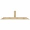Ekena Millwork Portland Rough Sawn Timber Gable Bracket, Douglas Fir, 84"W x 24"H x 2"D x 6"F, 7/12 Pitch GBW084X24X0206POR00RDF - alternate 1